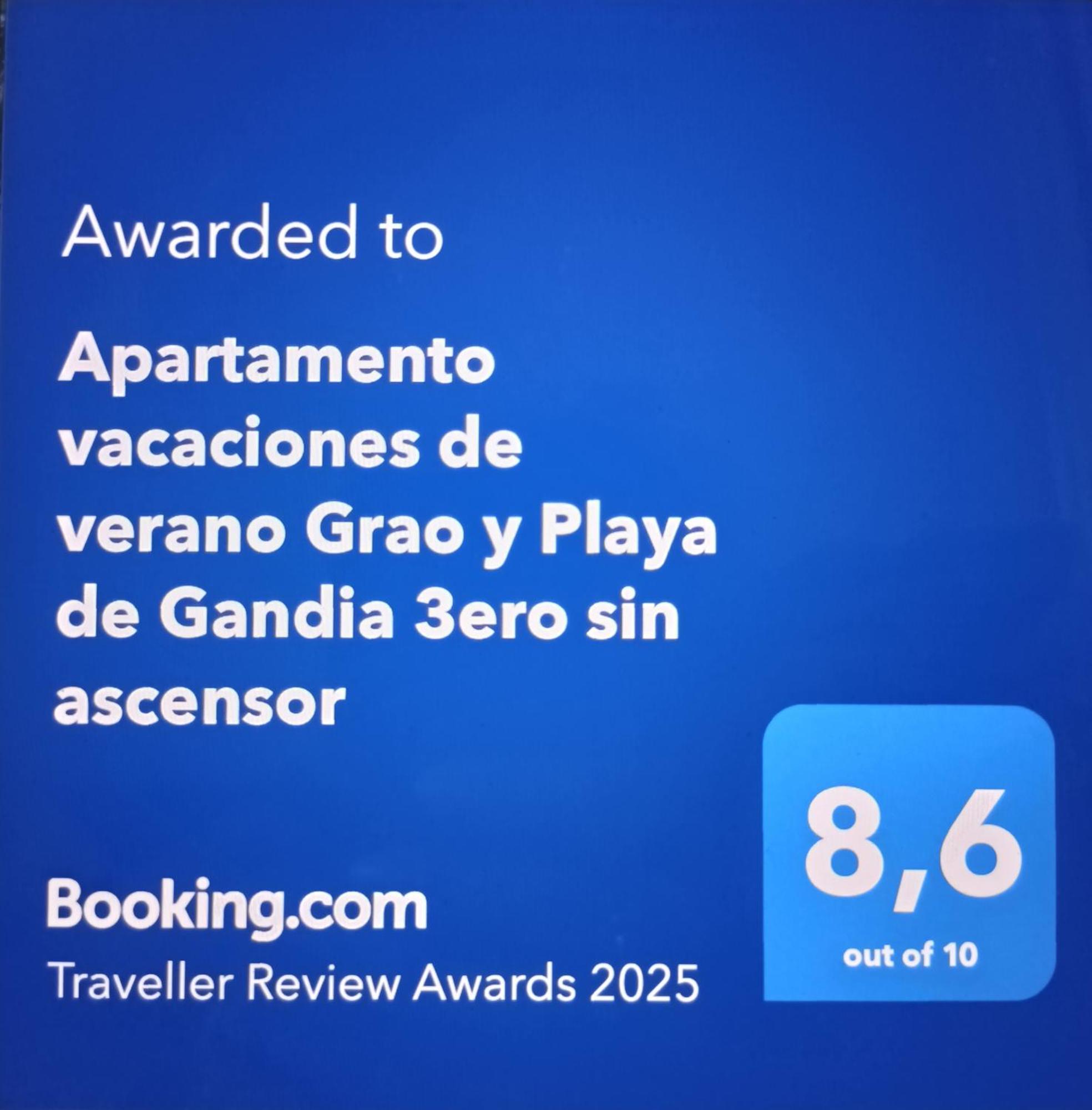 Daoiz, Vivienda Vacacional Para Familias Y Mayores De 25 Anos En El Grao De Gandia 3Ro Sin Ascensor Playa de Gandia Esterno foto